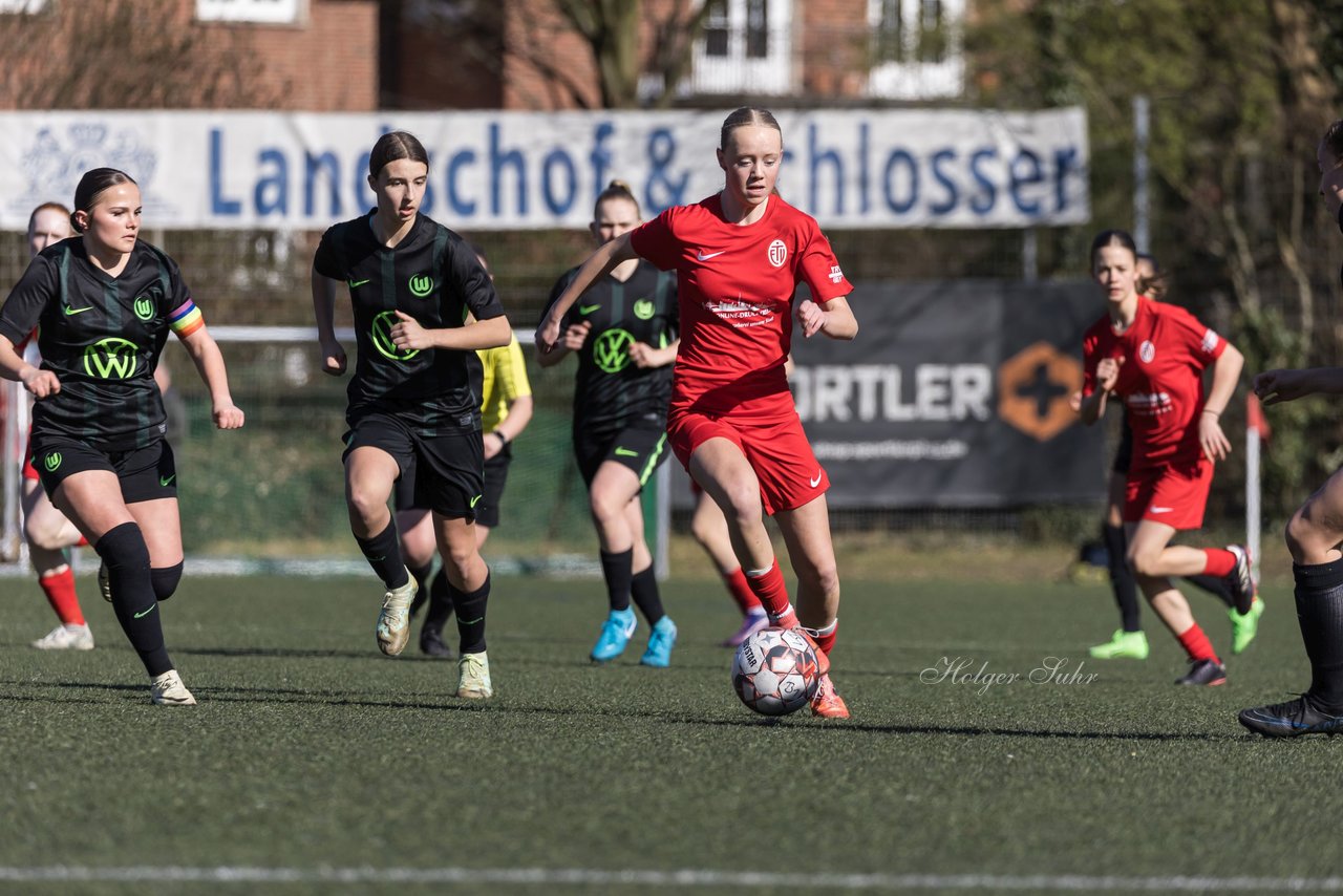 Bild 63 - wBJ Eimsbuettler TV - VfL Wolfsburg : Ergebnis: 1:3